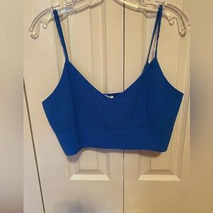 GeeGe royal blue crop top
